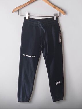 New Balance Kids Black Sweatpants